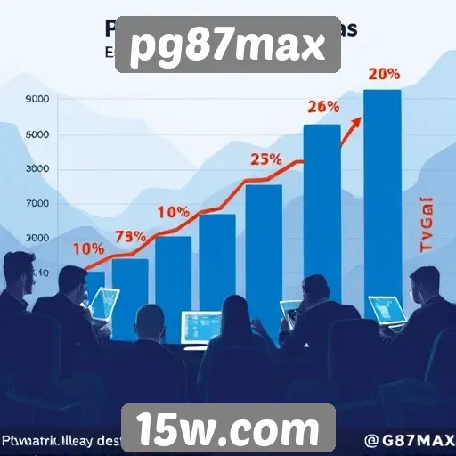 Estatísticas de usuários no pg87max em crescimento